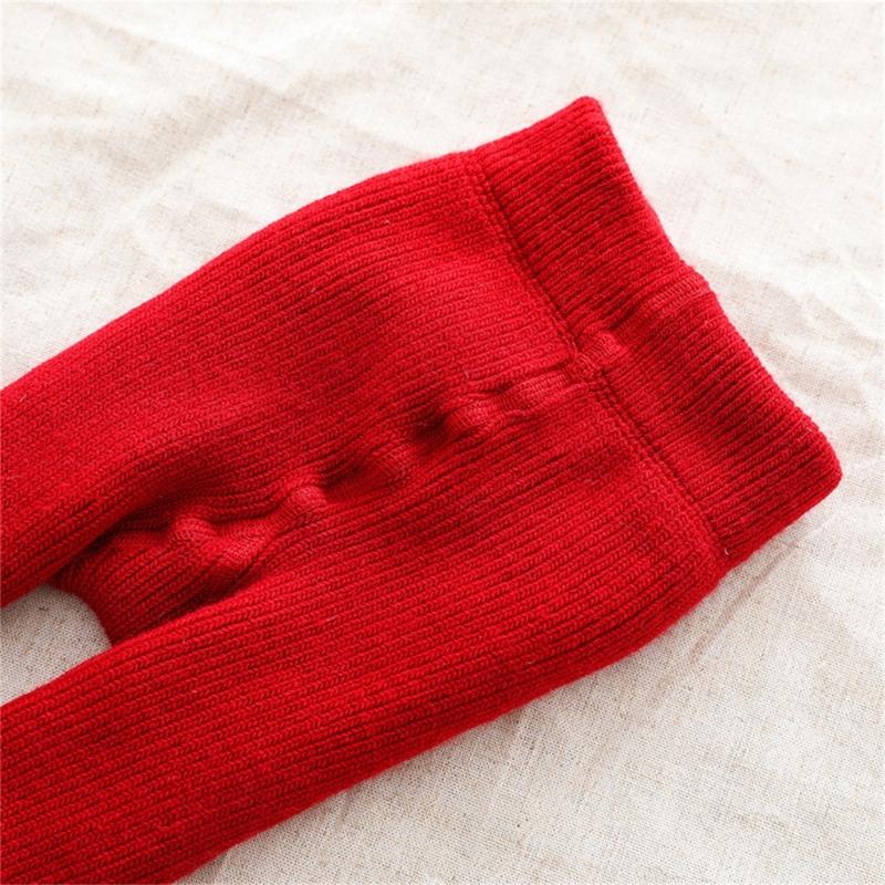 Girls Stretchy Tights Pantyhose Warm Leggings Baby Leg Warmers Children Autumn Winter Soft Knitting Pantihose Stockings