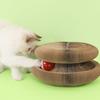 Magic Organ Cat Scratching Board Interactive Cat Accordion Toy Cat Scratching Post with Ball Track Funny Cat Paw Board