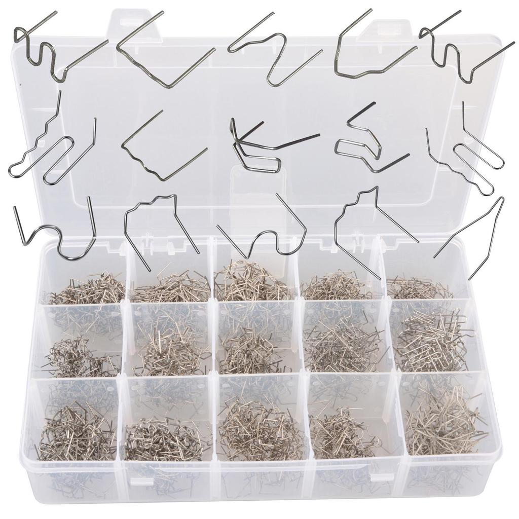 Car Bumper Repair Nails Set - 3000PCS for Welding and Shaping