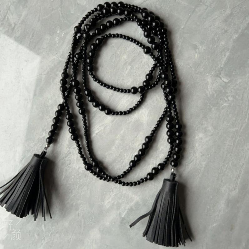 Fashionable Beads Collar Necklace Sexy Jewelry Body Chain Jewelry Party Costume for Party Masquerades Proms