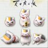 Natsumes Of Book Friends Cat Teacher Pvc Action Figure Model Cartoon Decoration