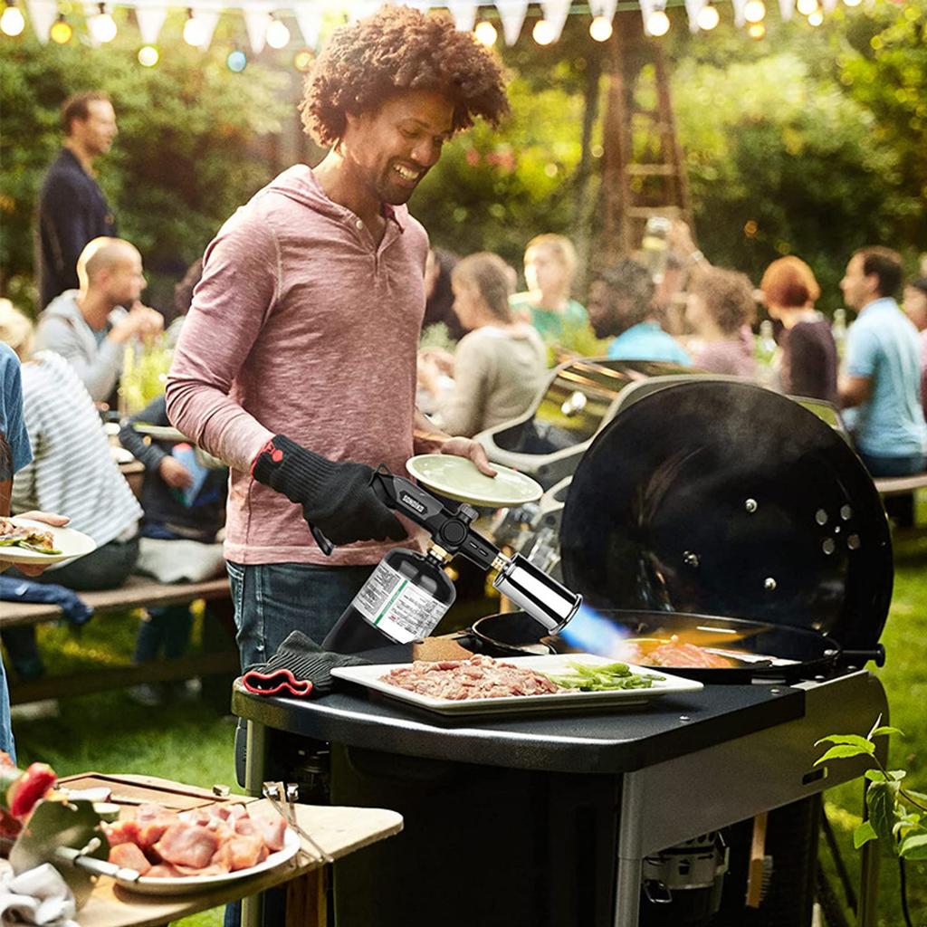 Cooking Blow Torch   Multifunctional Portable   Kitchen Blow Torch for Outdoor Camping