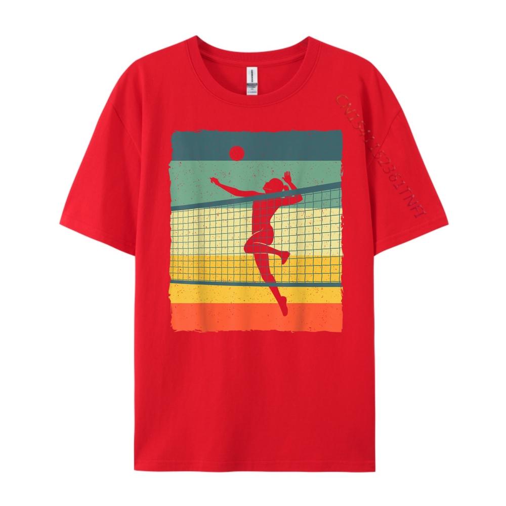 Студентка-волейболистка Любитель волейбола Бренд Футболка Мужские Футболки Обычные S