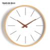 Large Soild Wood Wall Clock Modern Silent Wall Watches Home Decor Nordic Art Kitchen Clocks Bedroom Horloge Murale Gift FZ837