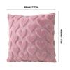 Soft Plush Material Plush Pillowcase 45x45cm Size Sofa Cushion Cover  Winter Season