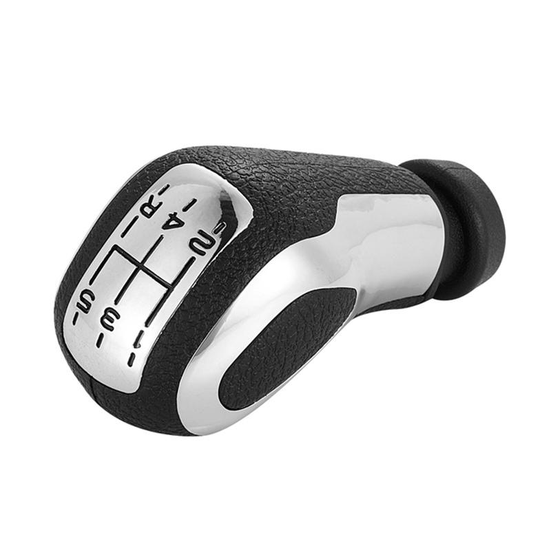 Leather Gear Shift Knob for CITROEN C1 C3 C4 / for PEUGEOT 106 107 205 206 207 306 307 308 309 405 406 407 605 607 807 Accessory