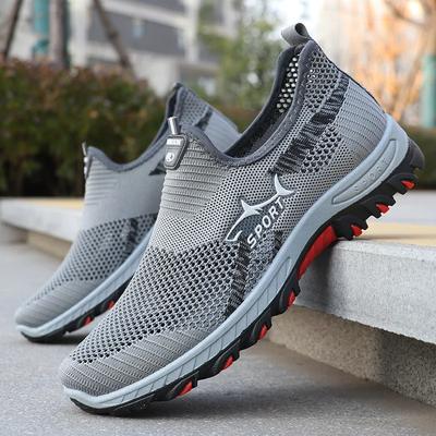 Men's Summer Sneakers Sporty Men's Mesh Shoes Breathable Sports Shoes Canvas Lightweight  Sneakers Cheap Shoes Clearance