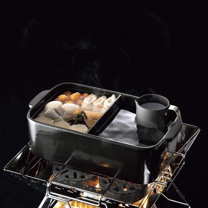 Logos Portable Hot Sake Set 81280308 Gray