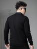 European Style Pullover Sweater for Men 2025 New Style Shirt Collar Sweater Autumn and Winter Warm Faux Two-Piece Knitwear