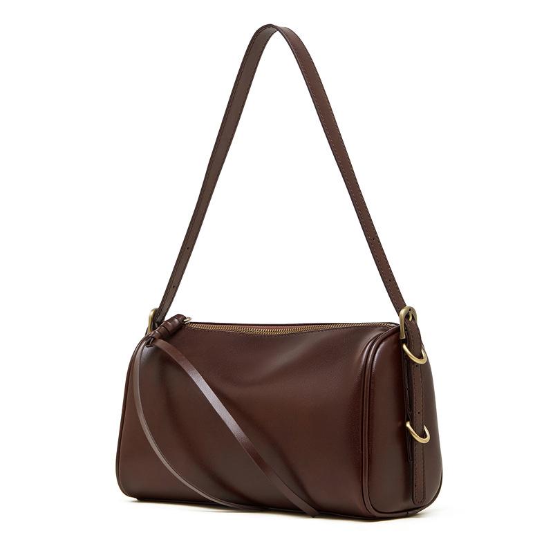 Vegetable Tanned Leather Bag Spring/summer New Crossbody Bag Tote Bag Large Capacity Leather Women's Bag Shoulder Pillow Bag