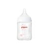 PIGEON Breastfeeding experience baby bottle 160ml 0 months~ Made of light and unbreakable plastic flower garden Premium transparency like glass