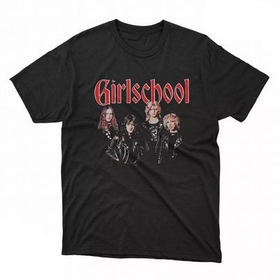 GIRLSCHOOL Band Gift For Fans Unisex S-5XL Shirt
