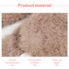 Outdoor Women Imitation Velvet Gloves Touch Screen Lovely Half-Finger Flip-Top Outdoors Gloves Solid Color Soft Knitted Mittens