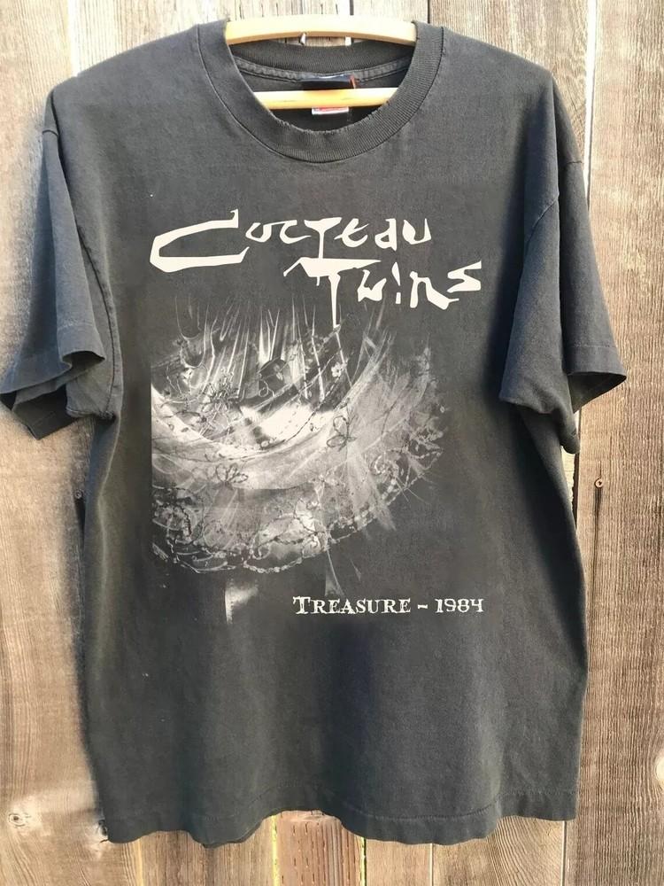 

Cocteau Twins Treasure 1984 Albums Charcoal Unisex T shirt Reprint S5XL Unisex T-Shirt S