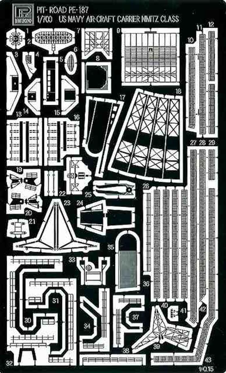 

Pit Road Nimitz-class aircraft carrier PE187