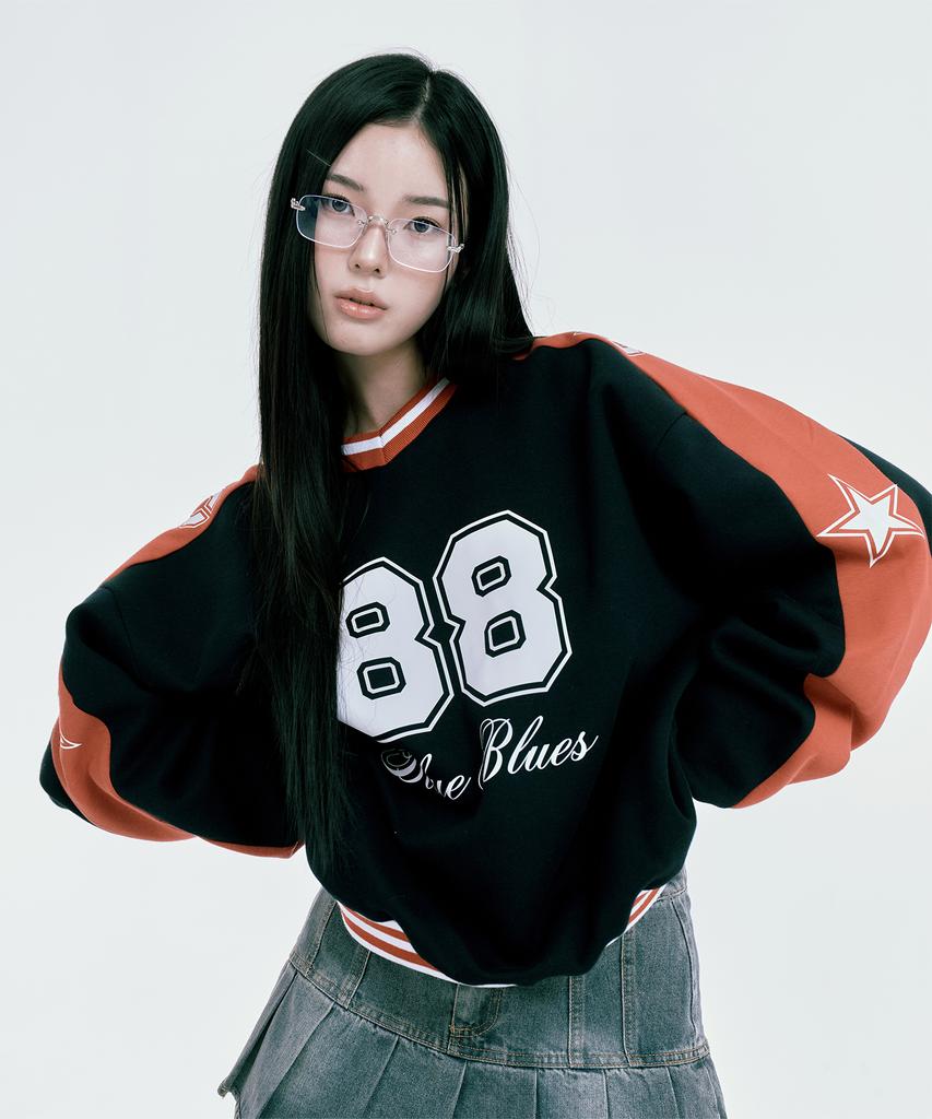 BORN CHAMPS 88 Star Sweatshirt B24Ft08Na