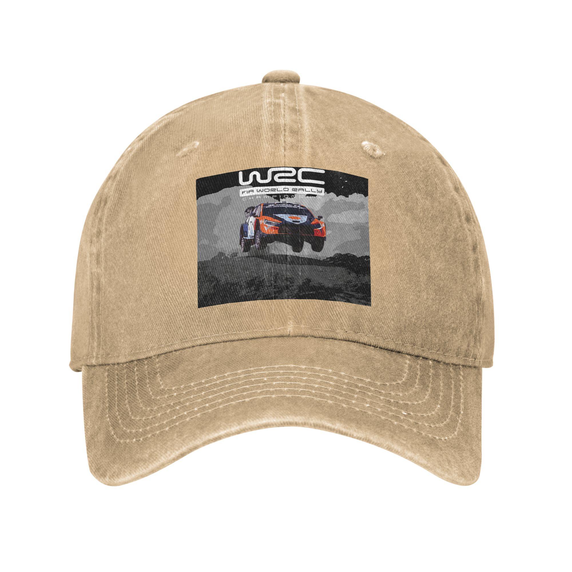

World Rally Championship WRC Denim Fabric Cap Casual Baseball Caps Adjustable Hat Summer Unisex Baseball Hats One Size