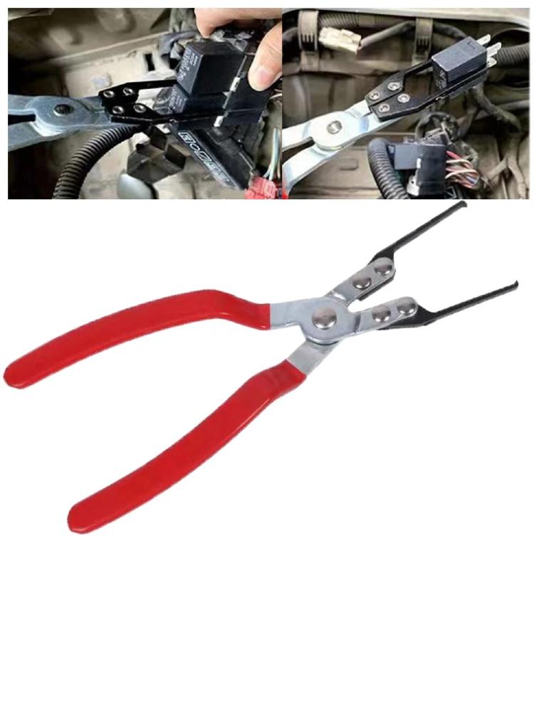 Hand Automotive Tools Universal Automotive Relay Fuse Puller Car Remover Pliers - Hand Tool for Car Repair Disassembly Clip