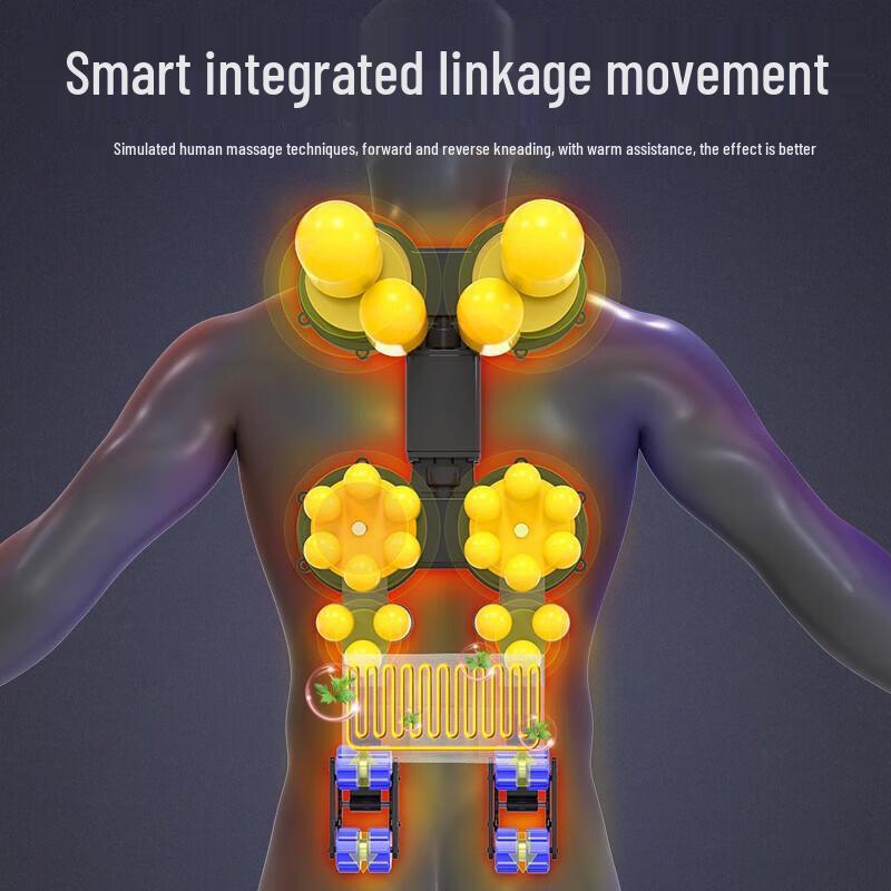 AUX Full Body Shiatsu Massage Cushion