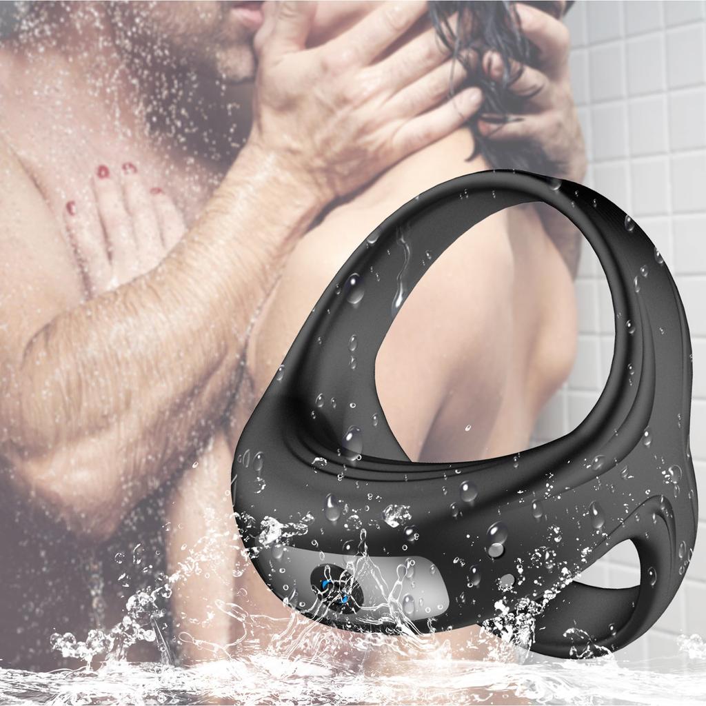 Men's Silicone  Lock Ring Vibration Fixing Ring Products