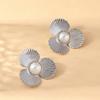 2PC Women's Fashion Trend Petals Earrings Outdoor Travel Carnival Banquet Party Festival Dressing Gifts