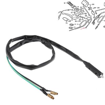 Interruttore luce freno anteriore a tamburo per motocicletta con disco singolo