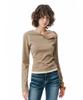 Sekeonmonollogeu W.Lace-Up Detail Layered Top [Dtbeige]_Sewts022Dtbeige