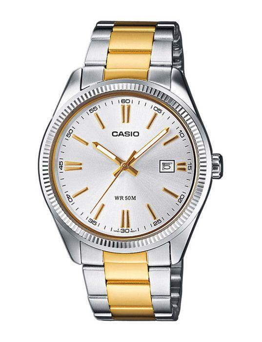 CASIO Watch - Stainless Steel Bracelet - 5 ATM Waterproof - Quartz Movement