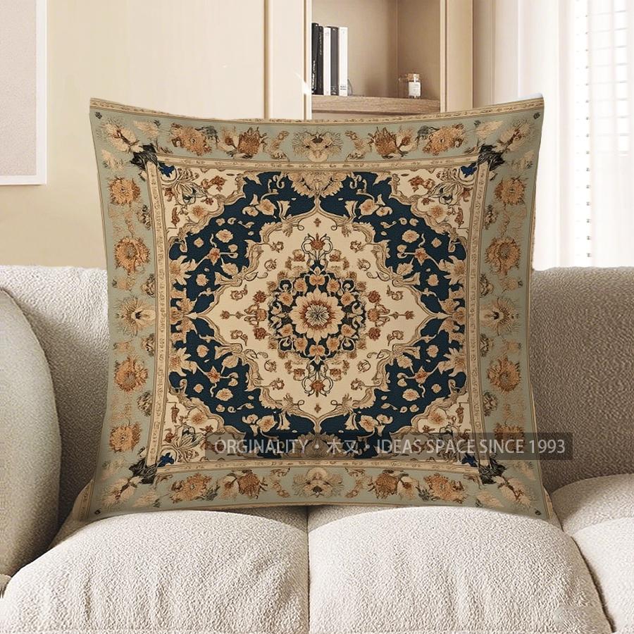 

Home Decor Exquisite Floral-Patterned Decorative Pillow Cover Pattern Cushion Cover Suitable For Sofa Bedroom Car Pillow Cover 40x40cm