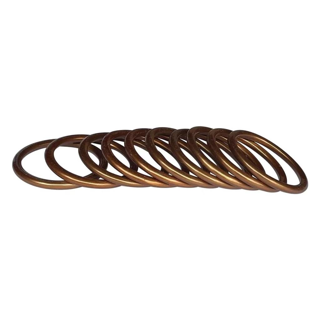 Motorcycle Exhaust Gasket 31.5*40*4 Fits: RVF400/Hornet 250/CB250 Nighthawk/FTR223/CB223S Ninja650R/250R BN125 Eliminator 2001-2009 Reference Genuine