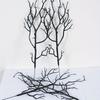 8pcs 31cm simulation black dead branches Halloween decoration haunted house dead branches secret room haunted house
