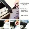 Stove Counter Gap Strip Kitchen Silicone Heat Resistant Mat Gas Stove Protector Slit Cleaning Pad Oil Dust Seal Cooker Cover