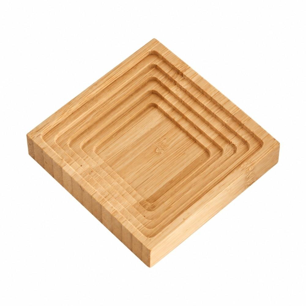 Geometric Wooden Tray Boho Style Serving Tray New Wooden Serving Tray Home Decoration