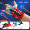 Spider Hero Wrist Launcher: Suction Cup Web-Shooter Toy with Sticky Wall Soft Bullet