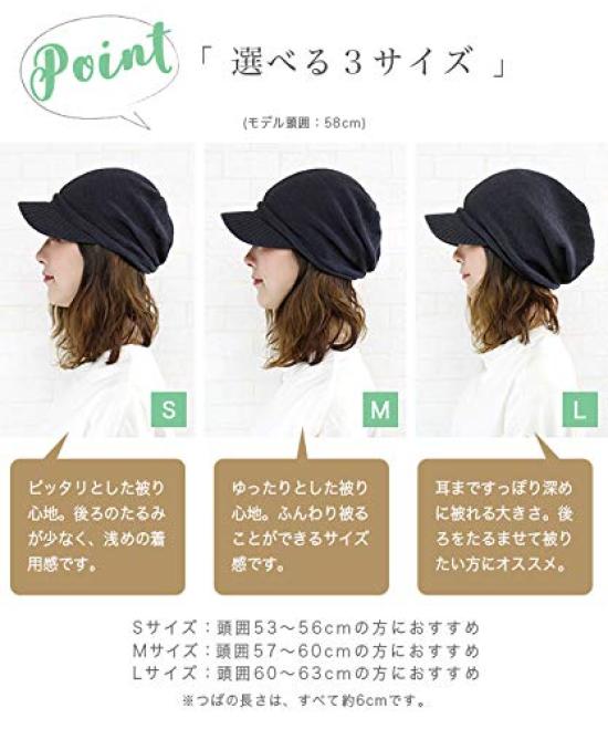 Căciulă Tricotată cu Cozoroc pentru Bărbați și Mărimi Medicale și Îngrijire Elegantă și Îngrijire Bumbac Disponibilă în Diverse Mărimi și Culori [hanahana15] Femei, Căciulă, S, M, L,