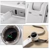 180 Degree Mini Handheld Fan 1200mAh Battery Hanging Neck Fan High Speed Turbo Fan  Outdoor