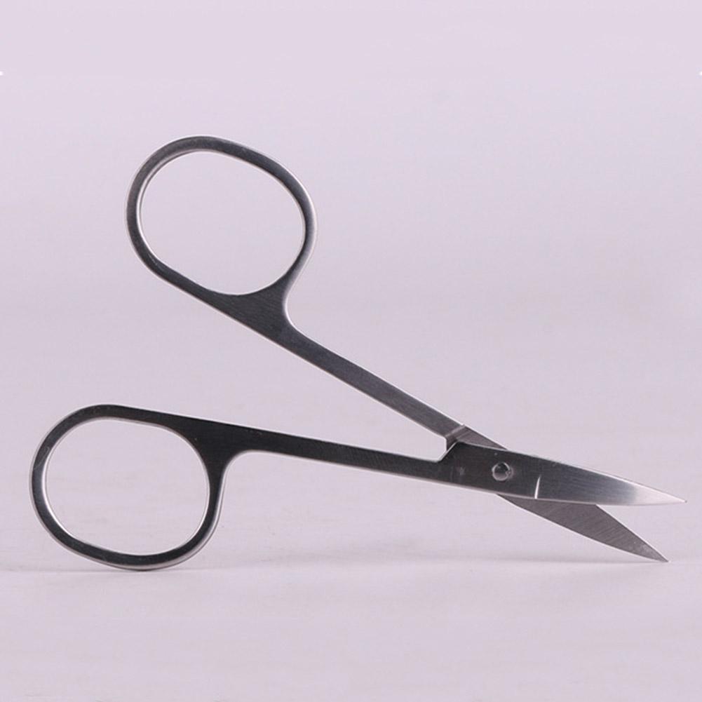 Eyebrow Scissors Comb Eyelash Hair Trimming Grooming Scissors Cosmetic Makeup Tool