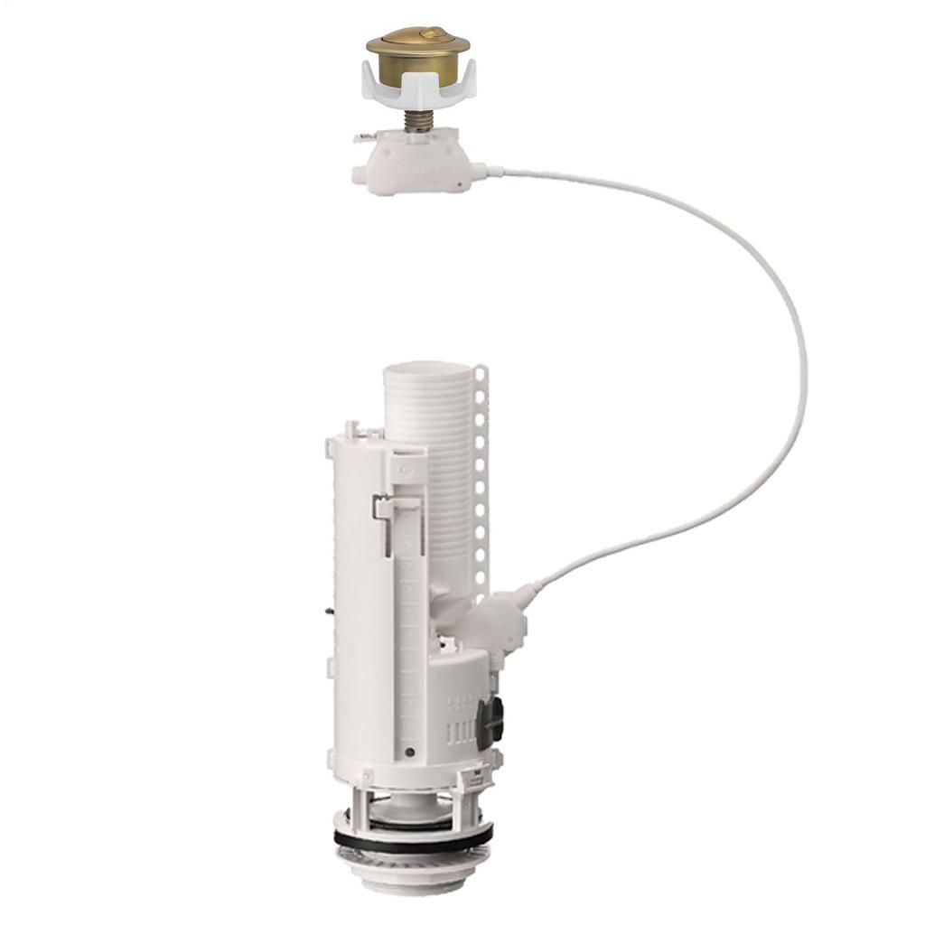Toilet Push Button Replacement High-Performance Flusher Toilet Button Two Flush Options Tank Parts Easy Maintenance Plumbing