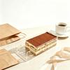 Moldes para Dar Forma a Tartas de Queso, Molde Rectangular para Hornear con Tapa para Tiramisú, Herramienta Transparente de Acrílico para Postres, Recipiente para Tartas para Reposteros Caseros y Preparativos de Fiestas