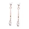 LOKUMI Made In 18K K18 Metal Swing Nickel Earrings, Japan, Gold, Post, K18, Hypoallergenic, Bar, Bijou, Earrings, Small, Women's, Simple, Stud,