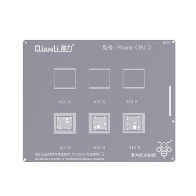 QIANLI Bumblebee Planting Tin Steel Mesh for Phone 6 To 14 Series CPU1-CPU2 A8-A14 Hard Disk Face ID Repair Stencil