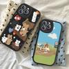 Cute Bear Quokkas Magsafe Phone Case For IPhone 11 12 13 14 15 16 Pro Max Plus Leather Cover