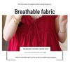 2026 Summer Sleeveless Maternity Doll Dress - Age-Reducing, Hollow Out, Loose Fit, Sweet Belly Covering Vest Design