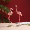 Resin Art Flamingo Sculpture For Home Office Desk Decoration Gift For Colleagues