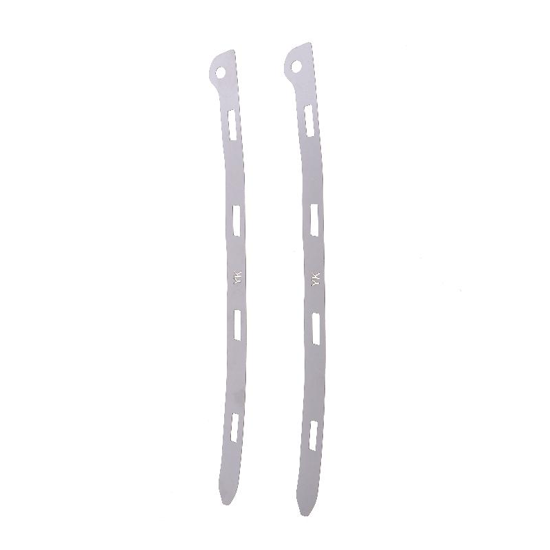 2Pcs Gap Broken Opening Bad Buckle Repair Metal Bracket For 5Th Generation City Gm6 Front Bumper Repair Metal Plate Buckle