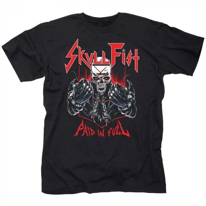 Vintage Skull Fist Band Concert Unisex S-3XL TShirt Unisex T-Shirt S