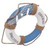 1Pcs Lifebuoy Hanging Ornament 30Cm Mediterranean Style Portable Door Sign for Restaurant Cafe Bar Wall Decoration
