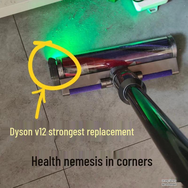 Trådlös dammsugarlampa kompatibel med Dyson för dammdetektering