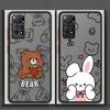 Case for Xiaomi Redmi Note 15 Pro 14 11 A4 14C 12 13 10 13C 9S Funda Back Phone Cover Cartoon Bear Rabbit