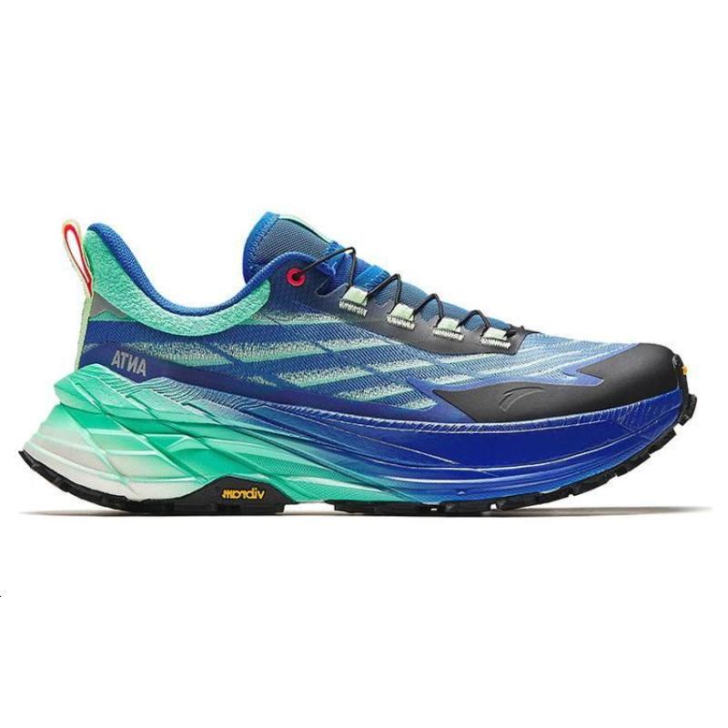ANTA Tai Hang 'Blue Green Black' Sneakers 112345588-5